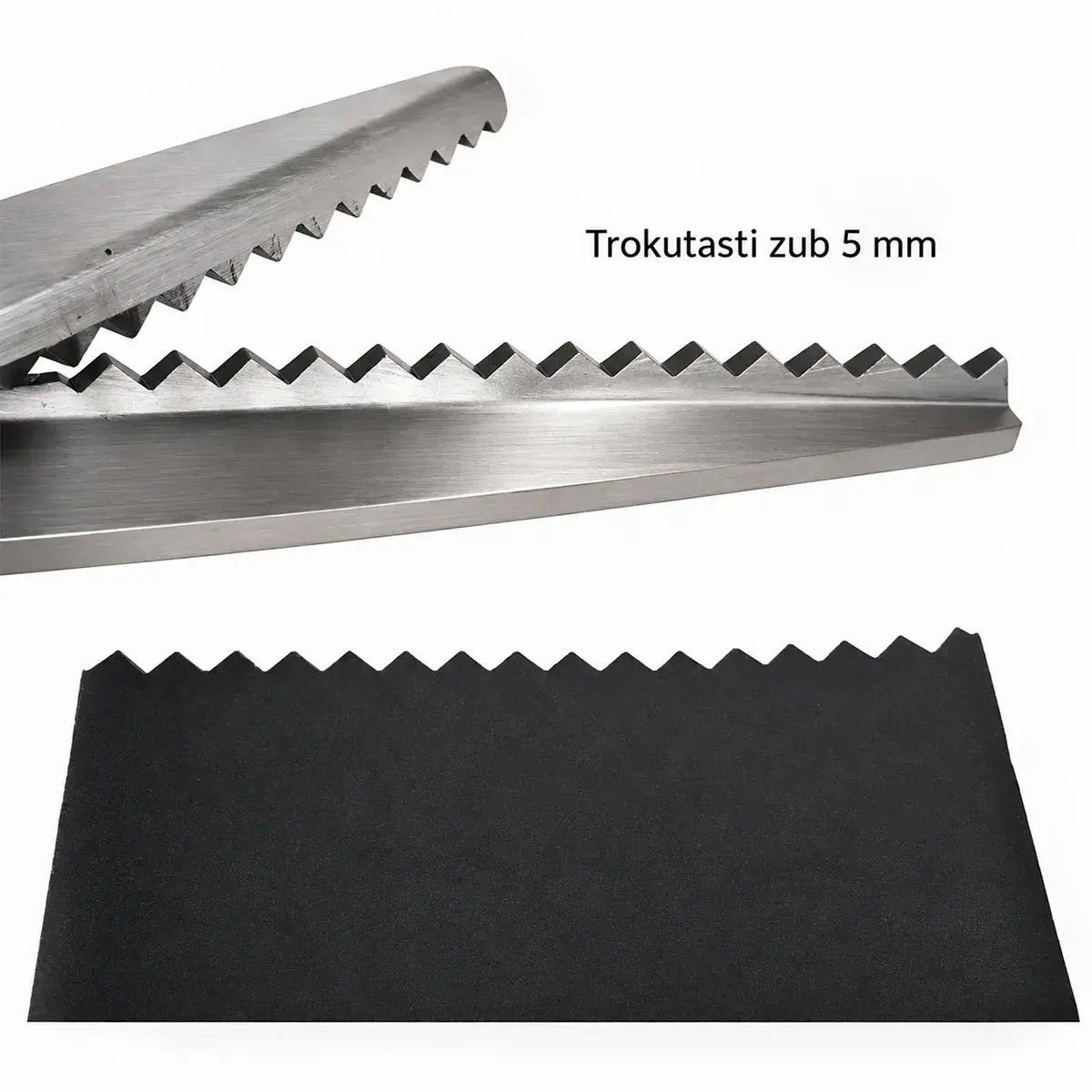 🔥2 komada 49 KM✂️ Profesionalne nazubljene makaze – Oštre nazubljene makaze