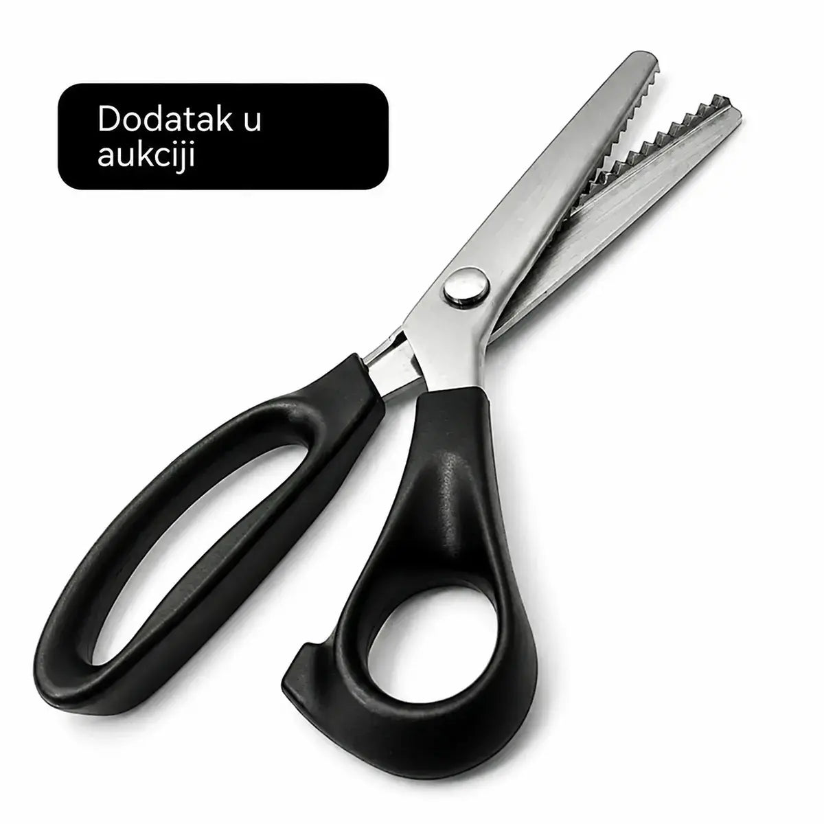 🔥2 komada 49 KM✂️ Profesionalne nazubljene makaze – Oštre nazubljene makaze