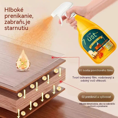 🔥✨ Visoko učinkovit čistilni in belilni sprej za les