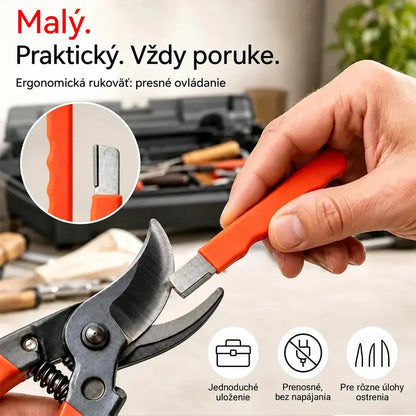 🏆Kúpte 2, dostanete 2 zadarmo! 4 kusy za 20 eur🔪 Prenosný brúsny strojček na nože a nožnice – Obnoví ostrosť len za pár sekúnd ✨