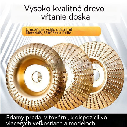 【1 sada 3 kusov --- 22 eur】Multifunkčný brúsny kotúč na uhlovú brúsku na drevo