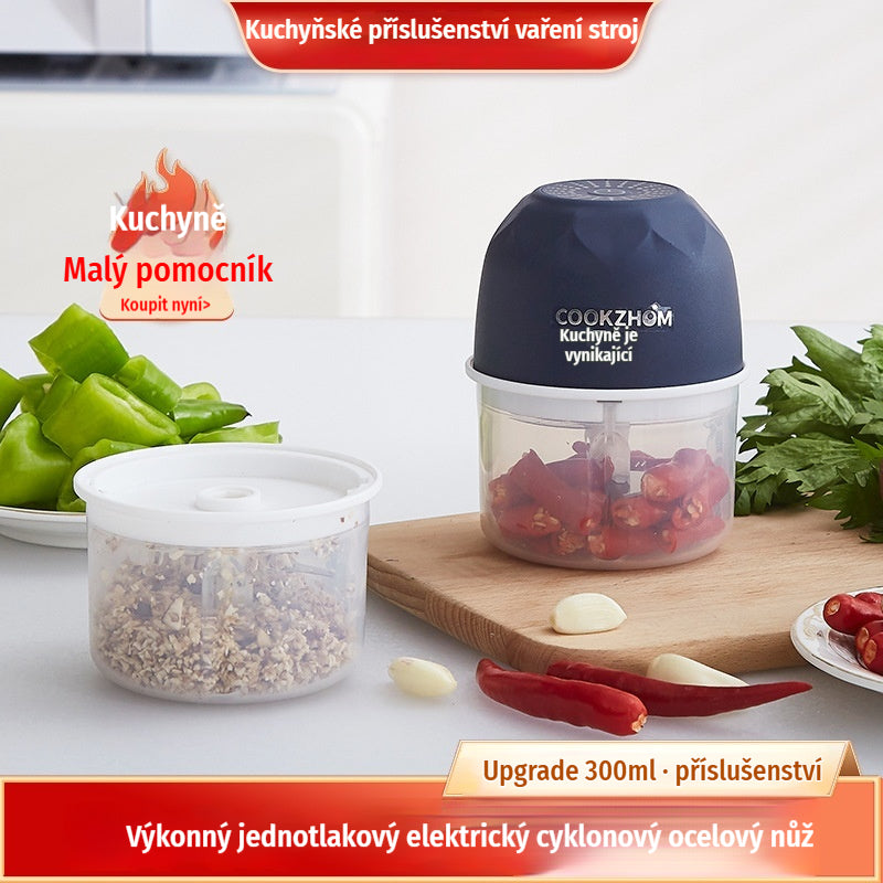 Bežični učinkoviti električni mini sjeckalica za hranu