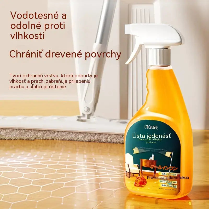 🔥✨ Visoko učinkovit čistilni in belilni sprej za les