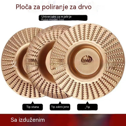 【3 komada 24€】Višenamjenski brusni kotač prikladan za kutne brusilice za obradu drveta