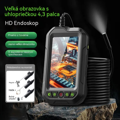 Časovo obmedzená ponuka: Zľava 50 %!  Prenosná HD 1080p endoskopická kamera so 4,3-palcovým displejom – vodotesná (IP67), precízna kontrola, batéria s dlhou výdržou