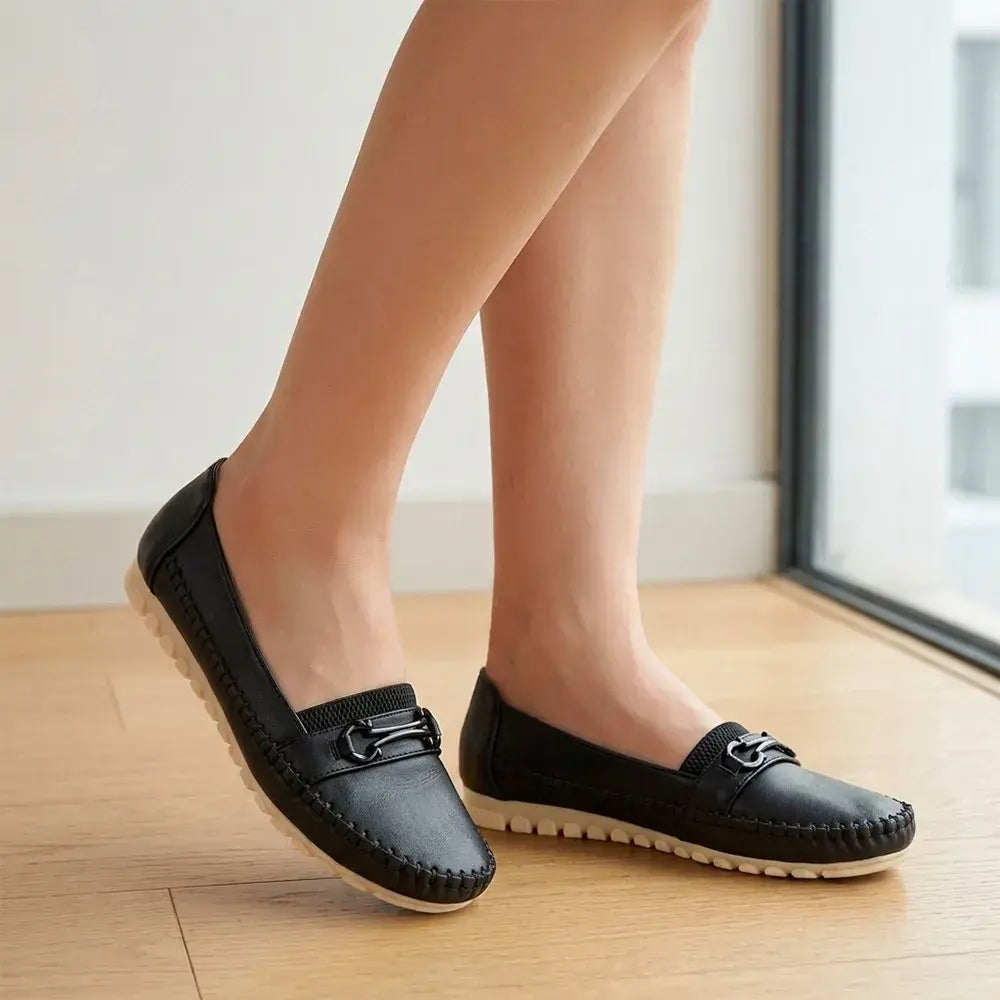 👞【36-43】Γυναικεία επίπεδα slip-on παπούτσια – καθημερινά και άνετα – ελαφριά και αναπνεύσιμα.