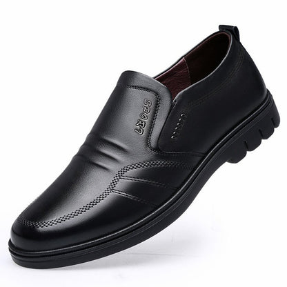 🔥【39-44】👞 Ανδρικά επαγγελματικά παπούτσια, κατασκευασμένα από γνήσιο δέρμα, με άνετη μαλακή σόλα, κατάλληλα για πολλές περιστάσεις.