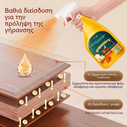 🔥✨Σπρέι καθαρισμού και λεύκανσης ξύλου υψηλής απόδοσης