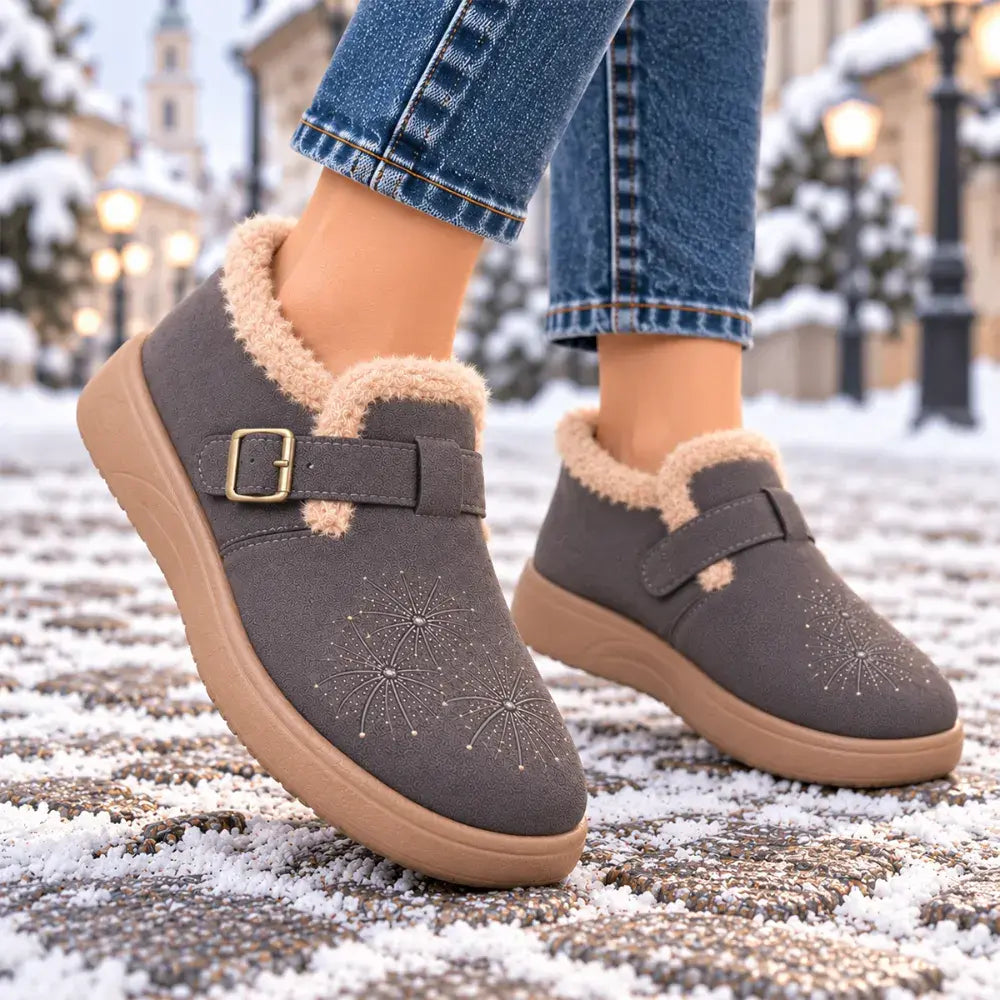 ✨【36-41】Νέα, πλήρως κλειστά παπούτσια στυλ Birkenstock για τη χειμερινή σεζόν 2026 – ζεστά, άνετα καθημερινά παπούτσια με φλις φόδρα