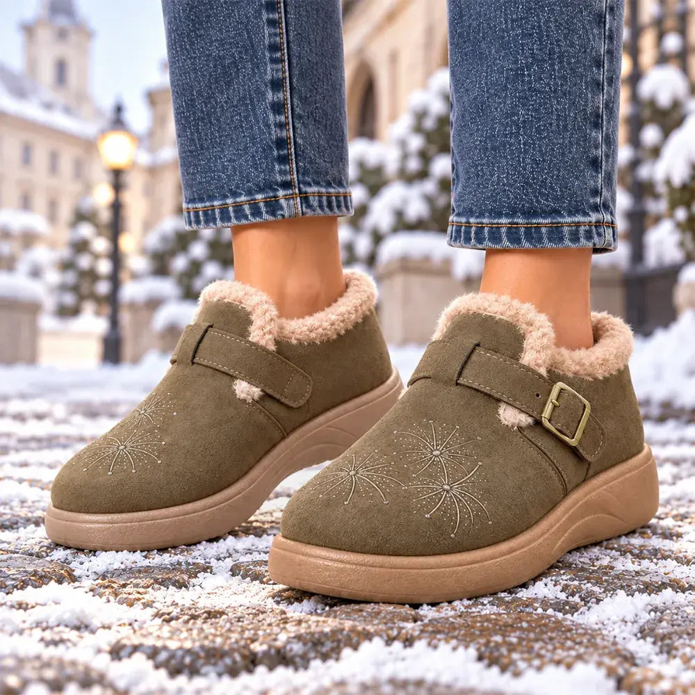 ✨【36-41】Νέα, πλήρως κλειστά παπούτσια στυλ Birkenstock για τη χειμερινή σεζόν 2026 – ζεστά, άνετα καθημερινά παπούτσια με φλις φόδρα