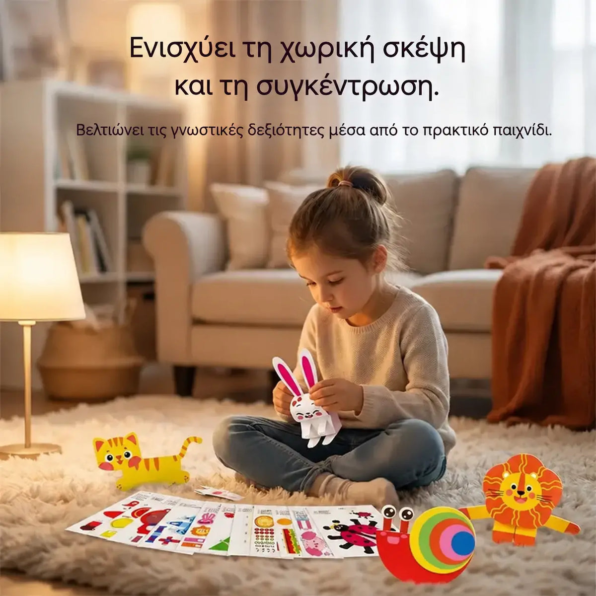 🎨 32 Σχέδια από Χαρτί 3D για Δημιουργία, Δίπλωμα και Διασκέδαση