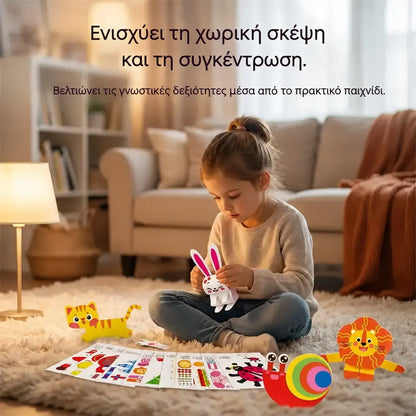 🎨 32 Σχέδια από Χαρτί 3D για Δημιουργία, Δίπλωμα και Διασκέδαση