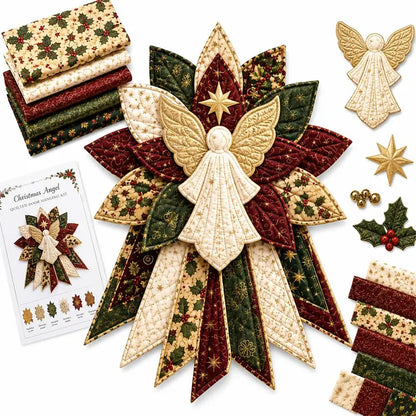 🎇🎄Σετ ραπτικής για κρέμασμα στην πόρτα με καπιτονέ χριστουγεννιάτικο σχέδιο (7 σχέδια)