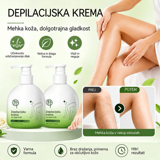 ✨Nežen in koži prijazen komplet za odstranjevanje dlak | Časovno omejena ponudba🎁