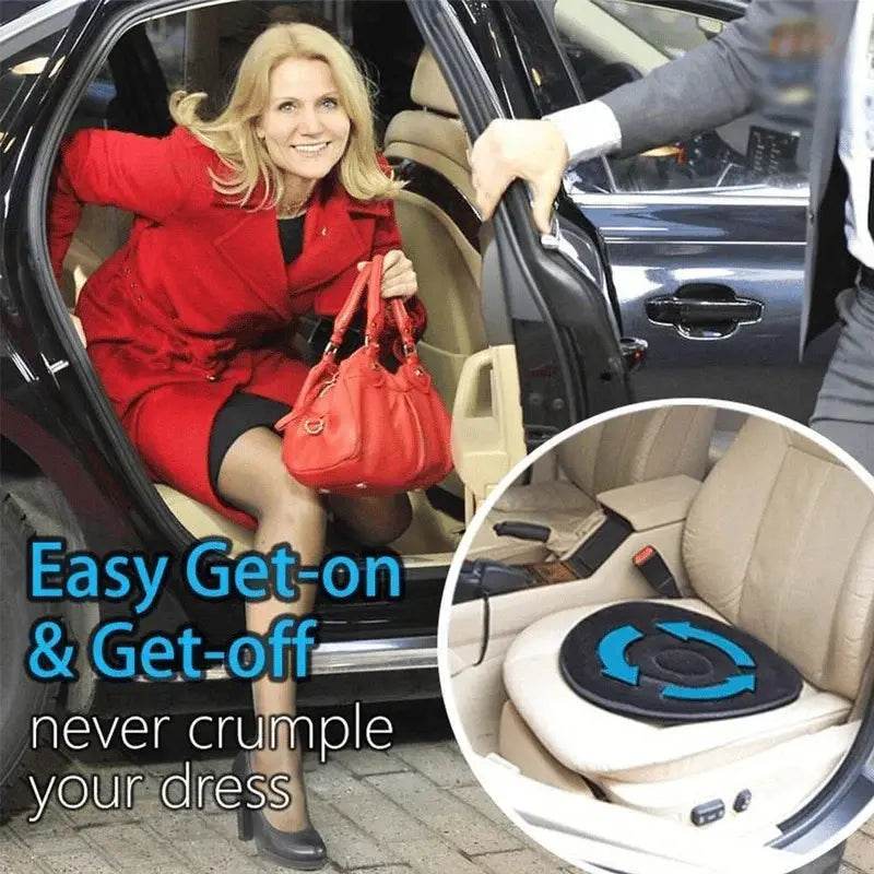 📢📢¡50% DE DESCUENTO!⏰Cojín de asiento giratorio de 360°🚗