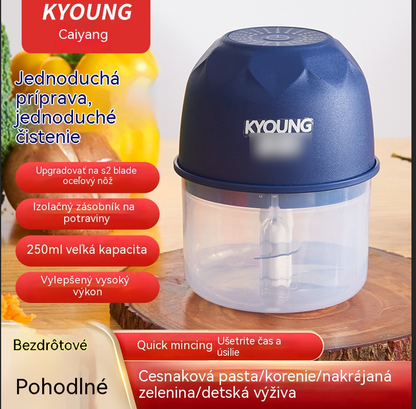 Nakrájate, pomleté a očistíte za pár sekúnd. Bez káblov, bez námahy