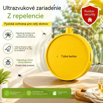 2 kusy za 22 € Prenosný ultrazvukový odpudzovač vtákov | Automatický odpudzovač holubov, ideálny na balkóny, záhrady a vonkajšie priestory