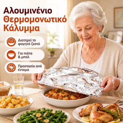 50% ΕΚΠΤΩΣΗ!26 ευρώ【50 τεμάχια】 Μονωτικό κάλυμμα από αλουμινόχαρτο