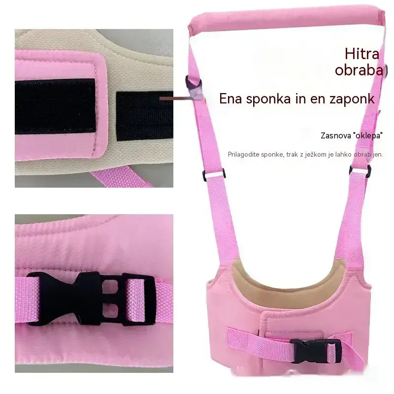 👶🚼 Nosič 2 v 1 za dojenčke – zračen, ergonomski in odporen proti padcem