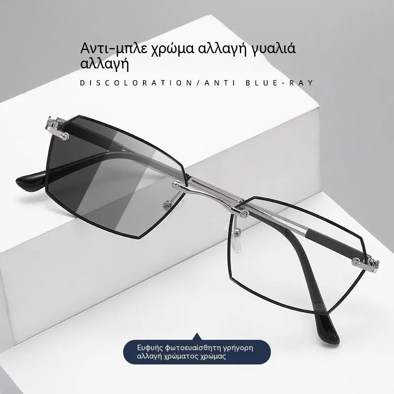 ✨🕶Νέα φωτοχρωμικά έξυπνα γυαλιά με φίλτρο μπλε φωτός, unisex