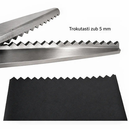 🔥2 komada 49 KM✂️ Profesionalne nazubljene makaze – Oštre nazubljene makaze