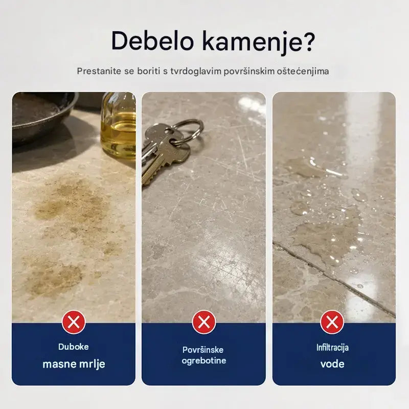 Čistilo in loščilo za marmor: nežno čisti, poudari sijaj in ščiti zatesnjeno kamnino