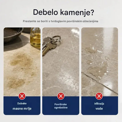 Čistilo in loščilo za marmor: nežno čisti, poudari sijaj in ščiti zatesnjeno kamnino