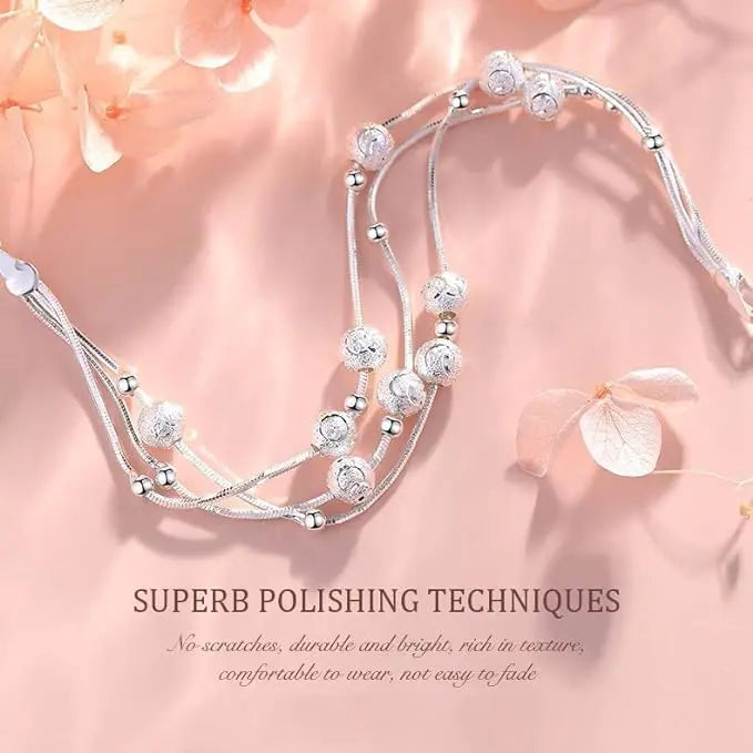 🔥✨【Compra uno y llévate otro gratis】Exquisita, elegante, moderna y brillante pulsera de plata