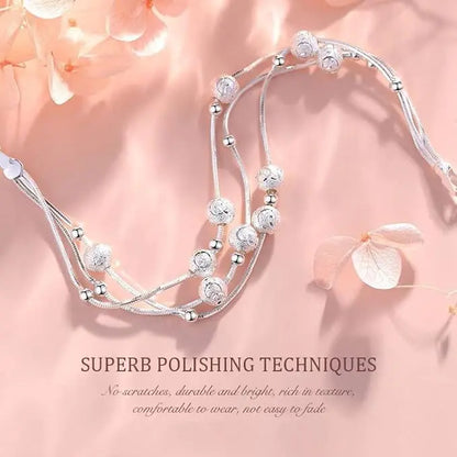 🔥✨【Compra uno y llévate otro gratis】Exquisita, elegante, moderna y brillante pulsera de plata