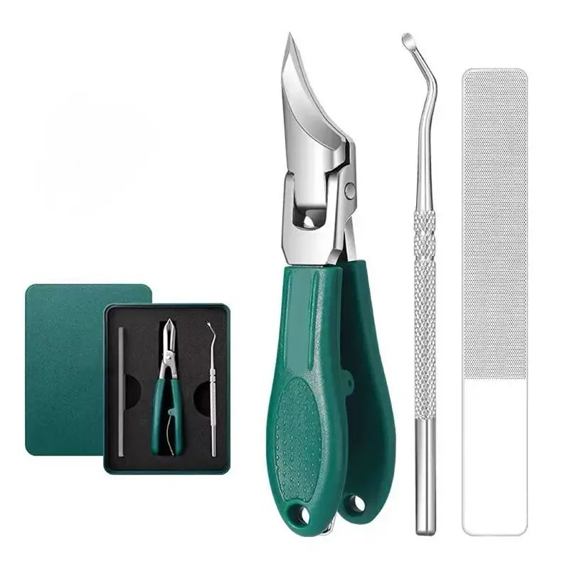 ✂️🦶 Περιποιηθείτε τα νύχια σας με ακρίβεια! ✨ Σετ 3 εργαλείων για μανικιούρ και πεντικιούρ