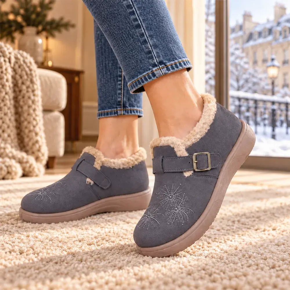 ✨【36-41】Νέα, πλήρως κλειστά παπούτσια στυλ Birkenstock για τη χειμερινή σεζόν 2026 – ζεστά, άνετα καθημερινά παπούτσια με φλις φόδρα