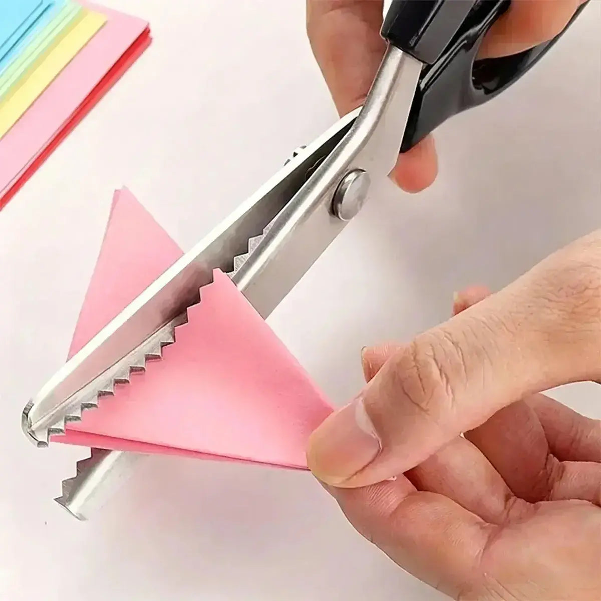 🔥2 komada 49 KM✂️ Profesionalne nazubljene makaze – Oštre nazubljene makaze