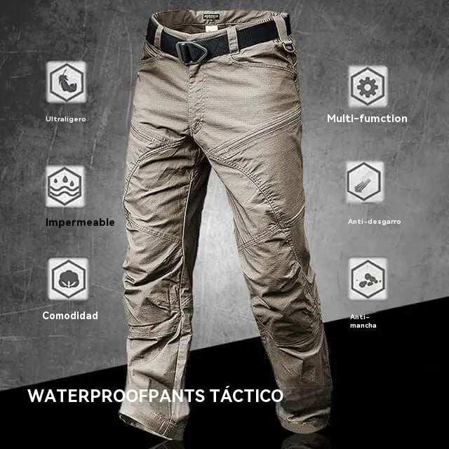 Oferta limitada: -55% Pantalones militares tácticos impermeables modernizados