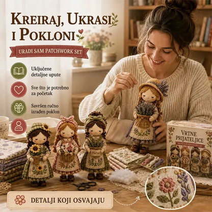 🎁Posljednji dan: Iskoristite 49% popusta! 🧵 Minijaturni komplet za patchwork iz serije Miniature World.