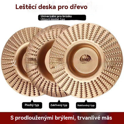 【3 kusy 480 Kč】 Multifunkční kotouč pro tvarování úhlové brusky na dřevo