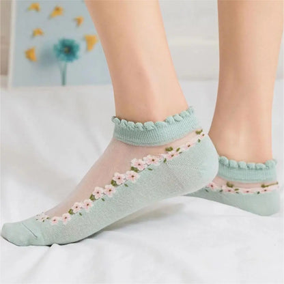 🔥Utolsó napi akció -【7 párban】🧦nyári légáteresztő zokni Anyaga: pamut