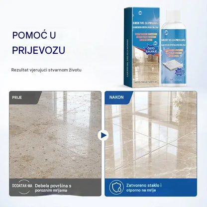 Čistilo in loščilo za marmor: nežno čisti, poudari sijaj in ščiti zatesnjeno kamnino