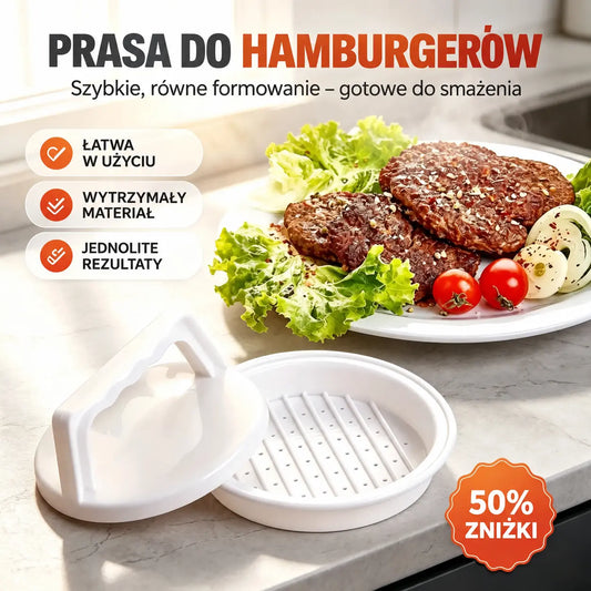 2 sztuki 89 zł🥪 Wielofunkcyjna prasa do mięsa do hamburgerów, narzędzie kuchenne do prasowania mięsa