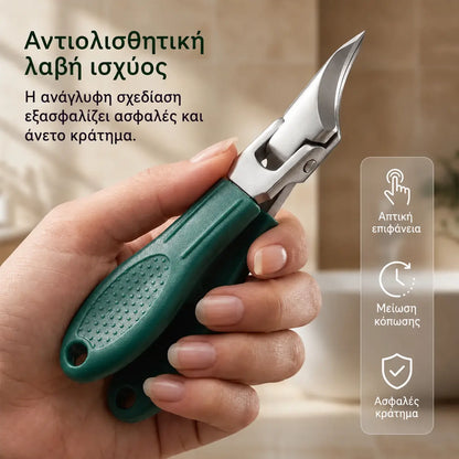 ✂️🦶 Περιποιηθείτε τα νύχια σας με ακρίβεια! ✨ Σετ 3 εργαλείων για μανικιούρ και πεντικιούρ