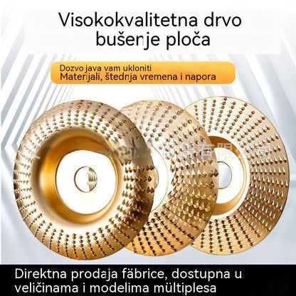 【3 komada 24€】Višenamjenski brusni kotač prikladan za kutne brusilice za obradu drveta